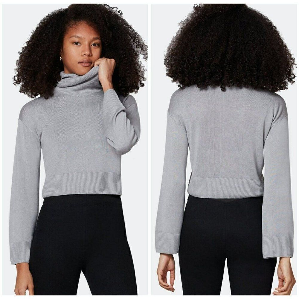 Most Of All Lovisa - M - Women's Turtleneck Sweater‎ - Sterling